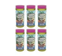 Flortis Disseta Piante Gel. Gel irrigazione Piante. Palline Acqua Gel per Piante. Riserva Acqua per Piante in Vaso e Fiori. Gel per Piante Vacanza. Interno ed Esterno Rilascio graduale (6 flaconi)