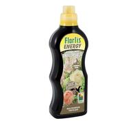 Flortis, Energy Universale, Concime a Base di estratti Vegetali, Adatto per tutti i Tipi di Pianta da Fiore, Aumenta il Metabolismo della Pianta, Formato da 1200 g