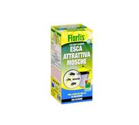 Flortis Esca attrattiva mosche per la cattura delle mosche. Prodotto biocida uso esterno. 3 dosi per 500ml di trappola mosche esterno. Esca mosca, moscone e insetti. Antimosche attrattivo granulare.