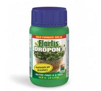 Flortis Idropon R 200ml nutrimento professionale per idrocoltura. Concime per coltivazione idroponica, fertilizzante per serra indoor coltura piante nutritivo pianta fino a 6 mesi. Formato convenienza