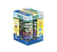 Flortis, il Disseta Piante Gel 4 Pezzi da 300 ml per Una graduale cessione d'Acqua d'Acqua, Gel Composto da Fibre di Cellulosa, Formato da 4 Pezzi