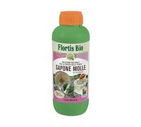 Flortis, Sapone Molle, a Base Vegetale, Agisce Contro Insetti a Cuticola Morbida e Acari, Formato da 1000 ml