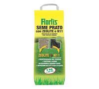 Flortis Super Universale. Kit sementi per prato e concime prato e zeolite. Semi erba prato universale, concime prato e arieggiatore Semi prato resistente purificato. Semi per prato fino 80m²