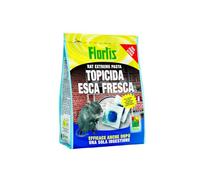 Flortis topicida esca fresca. Veleno per topi. Esca rodenticida per trappole topi. Efficace contro topolino domestico e ratto grigio. Agisce anche dopo una sola ingestione. 15 esche da 10g pronto uso.