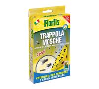 Flortis trappola mosche triangolare 2 pz