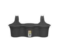 florus Fioriera Ovale Mediterran Balcony Hanger Trio Anthracite florus