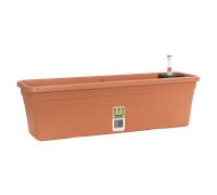 florus Fioriera Rettangolare Med. Balc. Trough Watersystem 100 Terra florus