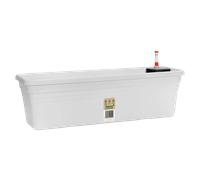 florus Fioriera Rettangolare Med. Balc. Trough Watersystem 100 White florus