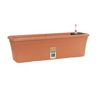 florus Fioriera Rettangolare Med. Balc.trough Watersystem 80 Terra florus