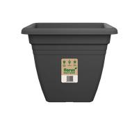 florus Vaso Quadrato Mediterran Quadro 40 Anthracite florus