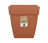 florus Vaso Quadrato Paris Quadro Flowerpot 30 Terra florus