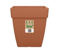 florus Vaso Quadrato Paris Quadro Flowerpot 40 Terra florus