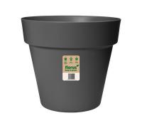 florus Vaso Rotondo Paris Flowerpot 47 Anthracite florus
