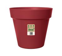 florus Vaso Rotondo Paris Flowerpot 47 Deep red florus