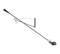 Flos 265 Small Lampada da Parete con Braccio - design Paolo Rizzato Nero