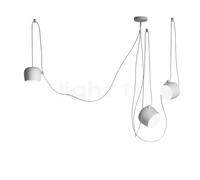 Flos Aim e Aim Small Mix LED 3 fuochi, bianco