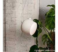 FLOS Aim Piccola lampada LED a sospensione, bianco Flos