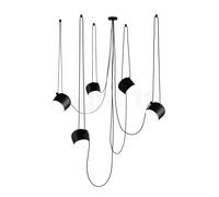 Flos Aim Sospensione LED 5 fuochi, nero