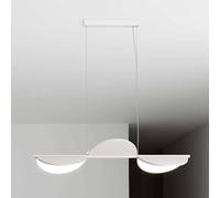 FLOS Almendra Linear LED sospensione 3 luci bianco Flos