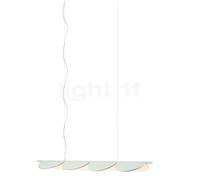 Flos Almendra Linear S4 Lampada a sospensione LED 4 fuochi, bianco