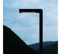 Flos Architectural FLOS Walkstick Pipe 1 lampione, 2.700K, nero Flos Architectural