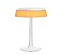 Flos Bon Jour Lampada Da Tavolo Bianco Con Paralume Tessuto