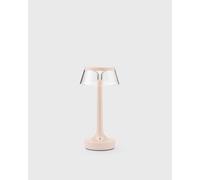 Flos Bon Jour Unplugged Lampada ricaricabile LED, corpo rosa/corona trasparente -