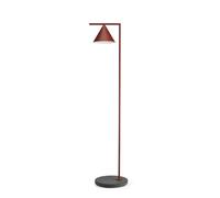 Flos Captain Flint Outdoor Lampada da Terra - Saldi Rosso borgogna/lava nera 3000K