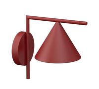 Flos Captain Flint W1 Outdoor Lampada da Parete - Saldi Rosso Burgundy 3000K