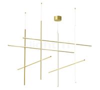 Flos Coordinates Module S Lampada a sospensione LED, champagne anodizzato