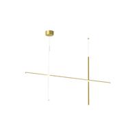 Flos Coordinates S2 Lampada a Sospensione - design Michael Anastassiades Champagne anodizzato S2