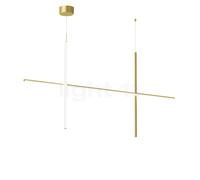 Flos Coordinates S2 Lampada a sospensione LED, champagne anodizzato