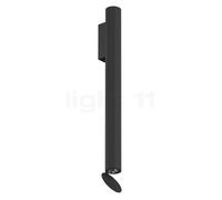 Flos Flauta Riga Lampada da parete LED Outdoor, nero - 50 cm