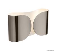 FLOS Foglio applique, nero-nichel Flos