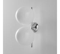 FLOS IC C/W1 Double Applique cromata Ø 20 cm Flos