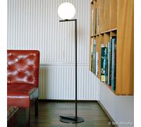 FLOS IC F2 Piantana nera Ø 30 cm Flos