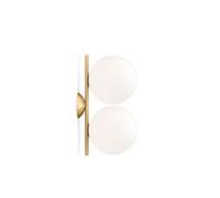 Flos IC Lights C/W1 doppio Lampada da Parete/Soffitto - design Michael Anastassiades Ottone