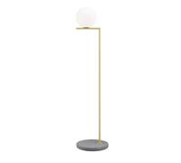 Flos IC Lights F2 Outdoor Lampada da Terra - Promo Ottone/lava grigia