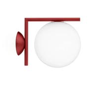 Flos IC Lights W1 Outdoor Lampada da Parete - design Michael Anastassiades Rosso Burgundy