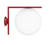 Flos IC Lights W2 Outdoor Lampada da Parete Rosso Burgundy