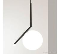Flos IC S1 Lampadario Nero Opaco