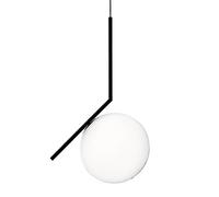 Flos IC S2 Lampadario Nero Opaco