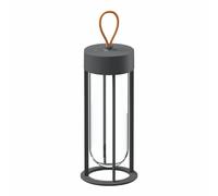 Flos In Vitro Unplugged Lampada da Tavolo Outdoor Antracite 2700k