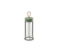 Flos In Vitro Unplugged Lampada da Tavolo Outdoor Verde chiaro 3000k