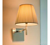FLOS KTribe W Applique con paralume in tessuto beige Flos