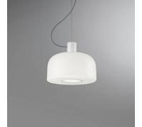Flos lampada a sospensione Bellhop Glass S1, bianco, vetro, Ø 33 cm, E27 Flos