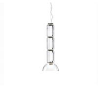 Flos Lampada a sospensione Noctambule Suspension 3 Low Cylinder Bowl finitura nero
