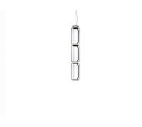 Flos Lampada a sospensione Noctambule Suspension 3 Low Cylinder finitura nero