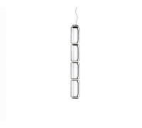 Flos Lampada a sospensione Noctambule Suspension 4 High Cylinder finitura nero