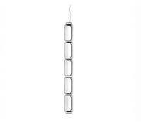 Flos Lampada a sospensione Noctambule Suspension 5 High Cylinder finitura nero